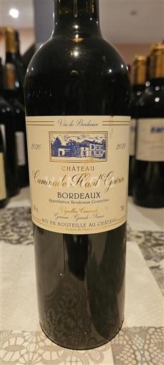 Bordeaux Caminade Haut Guerin 2020