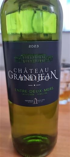 Bordeaux Entre-deux-mers Château Grand Jean 2023