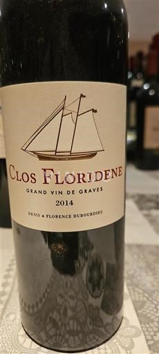 Bordeaux Graves Clos Floridène 2014