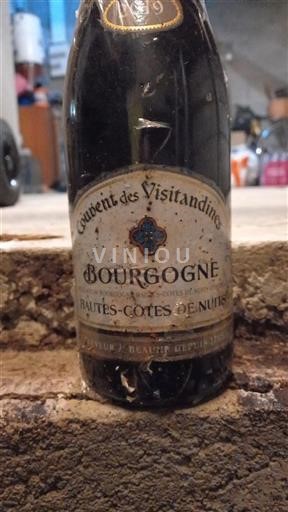 Bourgogne Hautes Côtes de nuits Grand Cru Couvent Des Visitandines 2019