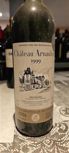 Bordeaux Fronsac Château Arnauton 1999