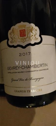 Bourgogne Gevrey-chambertin Grands Terroirs 2017
