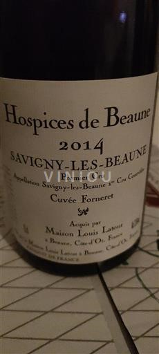 Borgogna Savigny-lès-Beaune Premier Cru Hospices De Beaune Forneret 2014