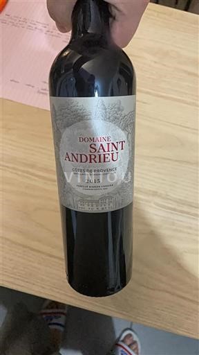 Provence Côtes de Provence Domaine Saint Andrieu 2015