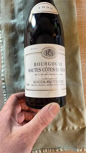 Bourgogne Hautes Côtes de Nuits Roger Sauvestre 1996