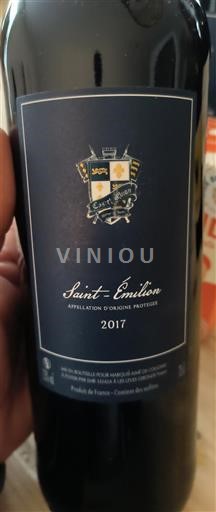 Bordeaux Saint-Émilion Château Castel 2017