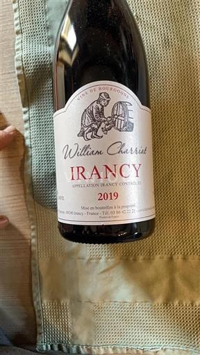Bourgogne Irancy William Charriat 2019