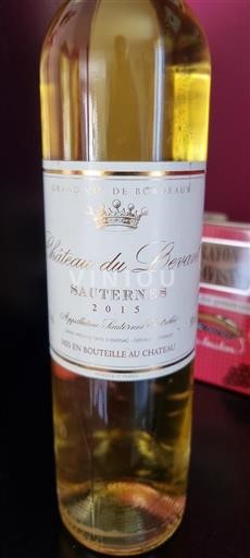 Bordeaux Sauternes Château Levant 2015