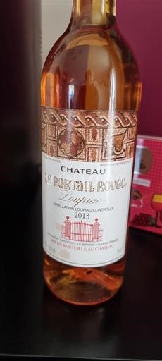Bordeaux Loupiac Château Le Portail Rouge 2013