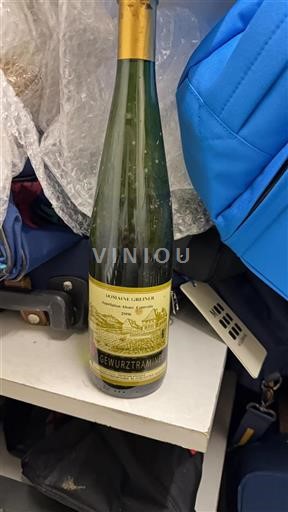 Elsass Nicht spezifiziert Domaine Greiner Gewurztraminer 2006