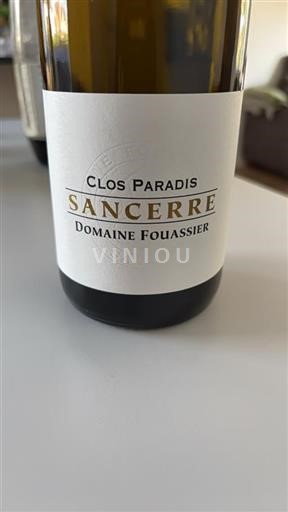 Valle del Loira Sancerre Domaine Fouassier Clos Paradis 2023