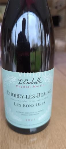 Borgogna Chorey-lès-Beaune Chantal Martin Les Bons Ores 2021