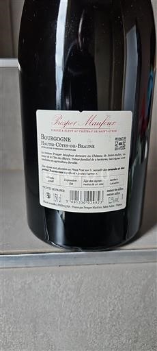 Borgogna Hautes Côtes de Beaune Prosper Maufoux Senza annata