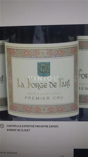 Vin Rouge sec La Forge de Tart Non millésimé France Bourgogne Morey-saint-denis Premier Cru