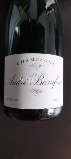 Champagne Ikke specificeret André Beaufort Réserve Ikke årgangsbestemt