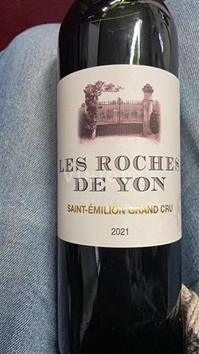 Bordeaux Saint-Émilion Grand Cru Les Roches De Yon 2021