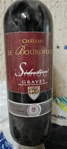 Bordeaux Graves Château Le Bourdillot Séduction 2012