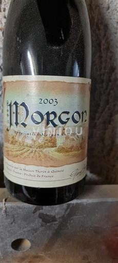 Beaujolais Morgon Maison Thorin 2003