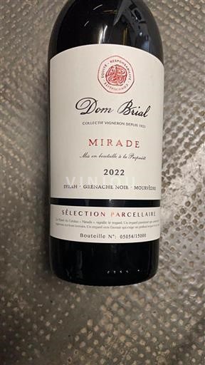 Roussillon Côtes do Roussillon Dombrial Mirade 2022