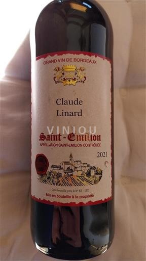 Bordeaux Saint-Émilion Claude Linard 2021
