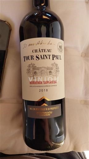 Bordeaux Bordeaux superiore Tour Saint Paul 2018