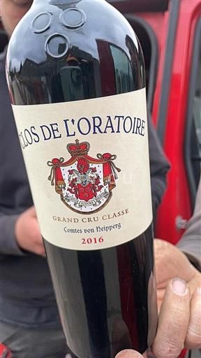 Burdeos Saint-Émilion Gran Cru Grand Cru Clos De L'oratoire 2016
