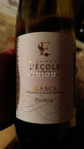 Alsazia Domaine L'école Riesling 2023