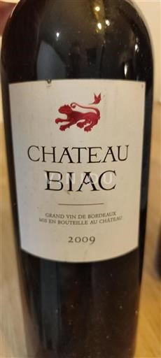 Bordeaux Non specificato Biac 2009