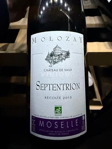 Lorena Moselle Château Vaux Septentrion 2015