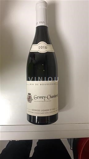 Bourgogne Gevrey-chambertin Georges Lignier Et Fils 2018