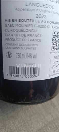 Languedoc Domaine Roquelongue 2022