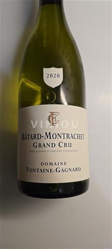 Burgundy Bâtard Montrachet Grand Cru Domaine Fontainegagnard 2020