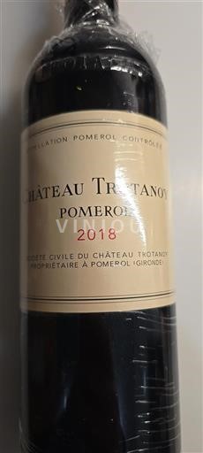 Bordeaux Pomerol Château Trotanoy 2018