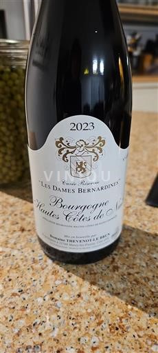 Bourgogne Ikke specificeret Domaine Thevenotle Brun Les Dames Bernardines 2023