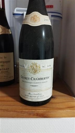 Bourgogne Gevrey-chambertin René Brison Et Fils Prestige 2005