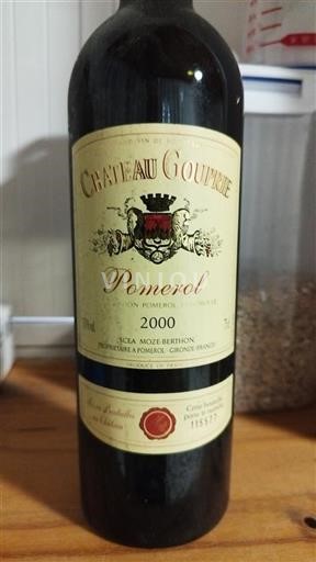 Bordeaux Pomerol Château Gouprie 2000