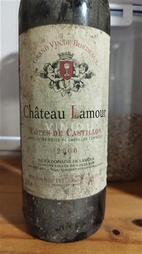 Bordeaux Château Lamour 2000