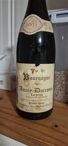 Burgund Auxey-Duresses Domaine Prunierdamy Largillas 2005
