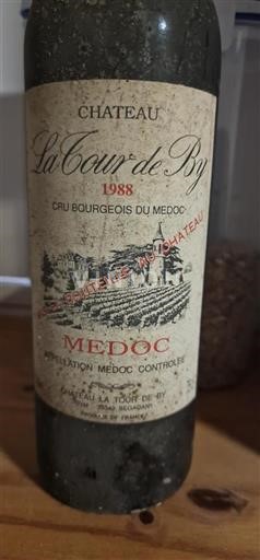 Bordeaux Médoc Cru Bourgeois Château La Tour De By 1988