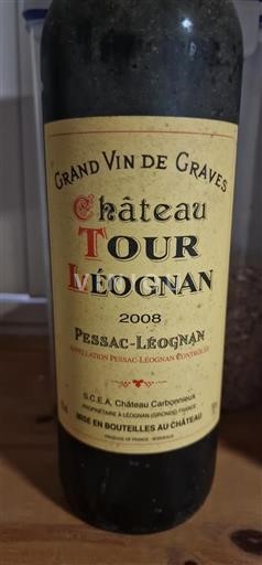 Bordeaux Pessac-Léognan Château Tour Léognan 2008