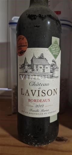 Bordeaux Unspecified Château Lavison 2012