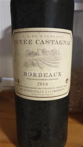 Bordeaux Cuvée Castagnac 2014