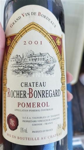 Bordeaux Pomerol Château Rocherbonregard 2001