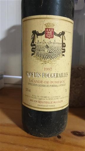 Bordeaux Lalande-de-Pomerol Grand Cru Clos Les Fougeraises 1997
