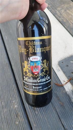 Bordeaux Saint-Émilion Grand Cru Grand Cru Château Puyblanquet 1994