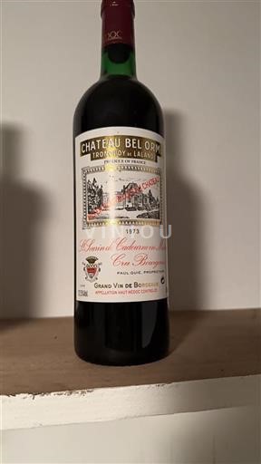 Bordeaux Haut-Médoc Cru Bourgeois Château Bel Orme Tronquoy De Lalande 1973