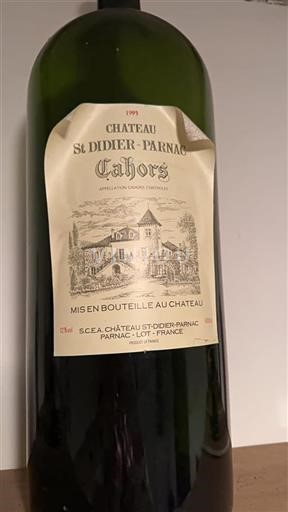 Lounais-Ranska Cahors Château St Didierparnac 1995