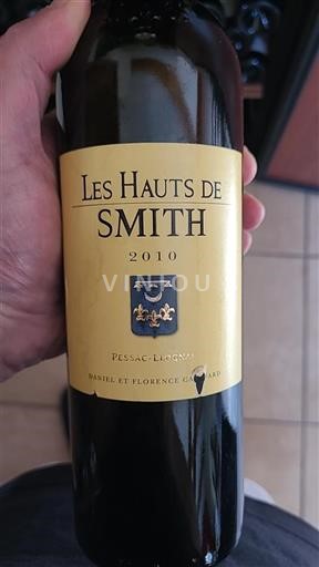 Burdeos Pessac-Léognan Les Hauts De Smith 2010