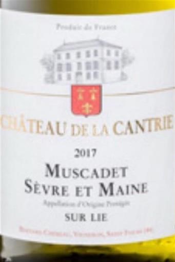 Valle della Loira Muscadet Sèvre et Maine Château La Cantrie 2017