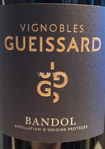Provence Bandol Vignobles Gueissard 2019
